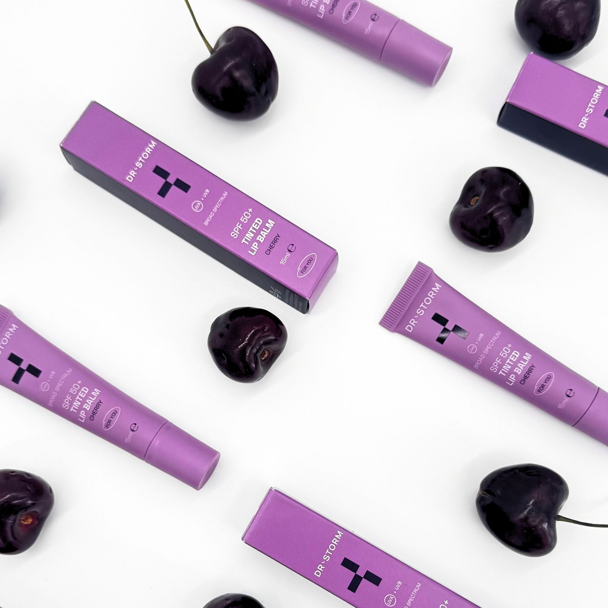 SPF 50+ Tinted Lip Balm - Cherry